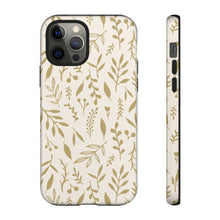 Load image into Gallery viewer, Gold Falling Leaves Phone Case
