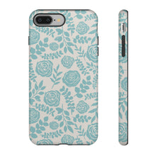 Load image into Gallery viewer, Baby Blue Floral Phone Case
