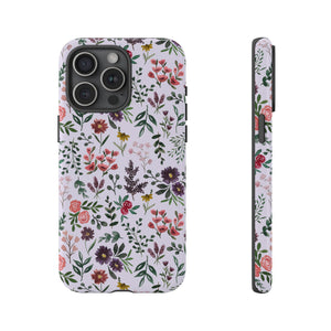 Bright Watercolor Flower - Purple Phone Case