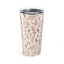 Load image into Gallery viewer, Pink Falling Leaves Travel Mug