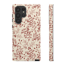 Load image into Gallery viewer, Red Christmas Branch Phone Case