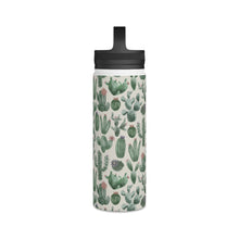 Load image into Gallery viewer, Cactus Handle Lid Water Bottle
