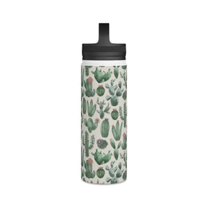 Cactus Handle Lid Water Bottle