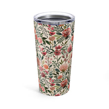 Load image into Gallery viewer, Pink Spring Flowers Travel Mug