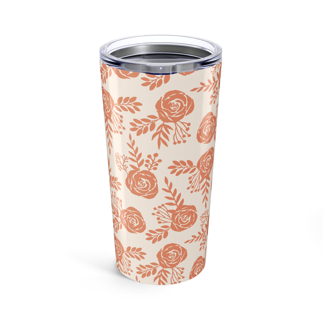 Warm Orange Travel Mug