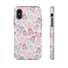 Load image into Gallery viewer, Pink Butterfly Phone Case