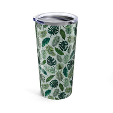 Load image into Gallery viewer, Tropical Leaves Travel Mug