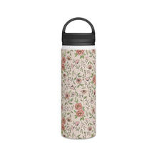 Load image into Gallery viewer, Spring Floral Handle Lid Water Bottle