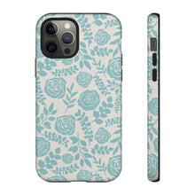 Load image into Gallery viewer, Baby Blue Floral Phone Case