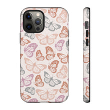 Load image into Gallery viewer, Orange and Pink Butterfly Phone Case