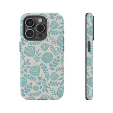 Load image into Gallery viewer, Baby Blue Floral Phone Case