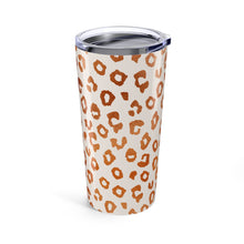 Load image into Gallery viewer, Copper Leopard Print Travel Mug