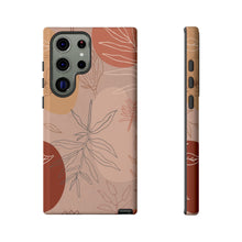 Load image into Gallery viewer, Pink Abstract Desert Leaf Phone Case