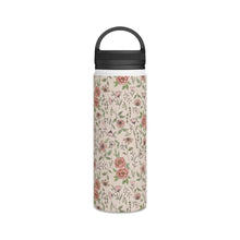 Load image into Gallery viewer, Spring Floral Handle Lid Water Bottle