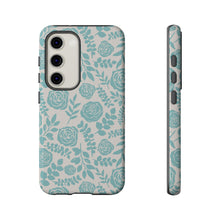 Load image into Gallery viewer, Baby Blue Floral Phone Case