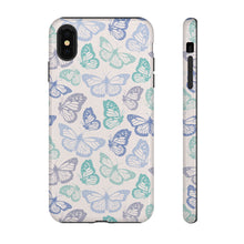 Load image into Gallery viewer, Purple and Green Butterfly Phone Case