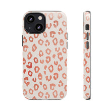 Load image into Gallery viewer, Rose Gold Leopard Print Phone Case