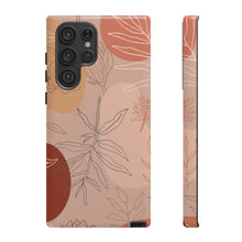 Load image into Gallery viewer, Pink Abstract Desert Leaf Phone Case