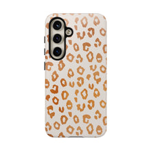 Load image into Gallery viewer, Copper Leopard Print Phone Case