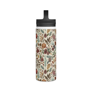 Fall Forest Handle Lid Water Bottle