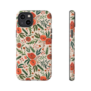 Christmas Floral Phone Case