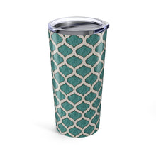 Load image into Gallery viewer, Turquoise Tile Travel Mug