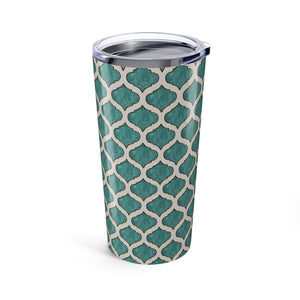 Turquoise Tile Travel Mug