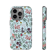 Load image into Gallery viewer, Bright Watercolor Flower - Blue Phone Case