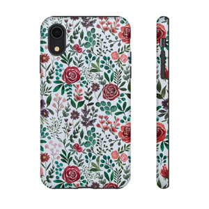 Pink and Purple Flowers Phone Case