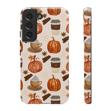 Load image into Gallery viewer, Pumpkin Spice Coffee Phone Case