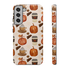 Load image into Gallery viewer, Pumpkin Spice Coffee Phone Case