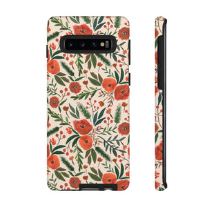 Christmas Floral Phone Case