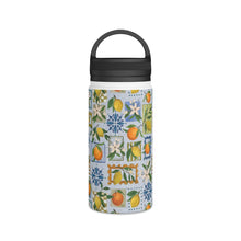 Load image into Gallery viewer, Mediterranean Stamps Handle Lid Water Bottle