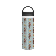 Load image into Gallery viewer, Lobster Handle Lid Water Bottle