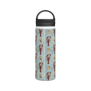 Lobster Handle Lid Water Bottle