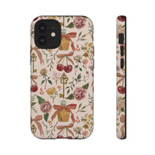 Load image into Gallery viewer, Bows, Flowers and Cherries Phone Case