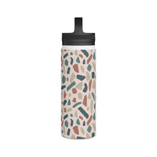 Load image into Gallery viewer, Warm Terrazzo Handle Lid Water Bottle