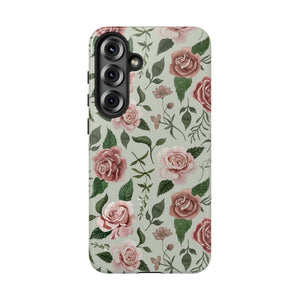 Wild Flower Roses Phone Case