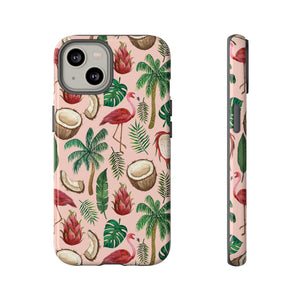 Flamingo Coconut Phone Case