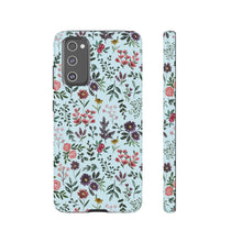 Load image into Gallery viewer, Bright Watercolor Flower - Blue Phone Case