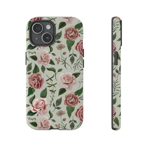 Wild Flower Roses Phone Case