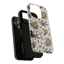 Load image into Gallery viewer, Winter Branches, Berries and Pine Cones Phone Case