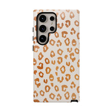 Load image into Gallery viewer, Copper Leopard Print Phone Case