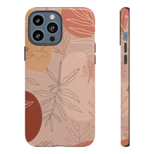 Load image into Gallery viewer, Pink Abstract Desert Leaf Phone Case