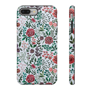 Pink and Purple Flowers Phone Case