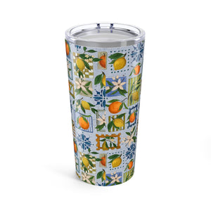 Mediterranean Stamps Travel Mug