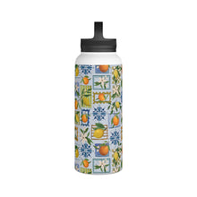 Load image into Gallery viewer, Mediterranean Stamps Handle Lid Water Bottle