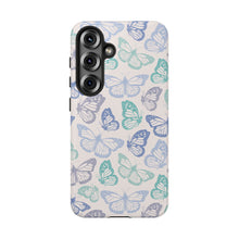Load image into Gallery viewer, Purple and Green Butterfly Phone Case