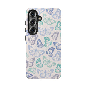 Purple and Green Butterfly Phone Case