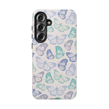 Load image into Gallery viewer, Purple and Green Butterfly Phone Case